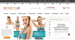 Desktop Screenshot of e-bielizna.pl